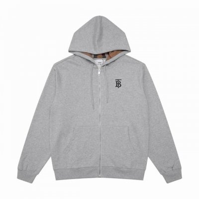 白底图 款号 W813 巴宝莉格子帽刺绣连帽外套 burberry限定专柜外套 多重设计 筹款半月 良心制作 420克双股双纱纯棉毛圈面料 帽子拼接毛棉格子设计