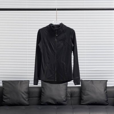 工厂p直供 Lululemon丨露露乐檬Define立领纯色瑜伽服 配色：黑色 尺码：2 4 6 8 10 12