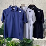 独家臻品 Hh专柜同步更新 大爆款来啦！Helly Hansen Hh 2025新款男士户外运动休闲短袖商务凉感Polo衫 冰丝速干面料 透气清爽丝滑的冰冰凉凉
