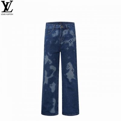 louis Vuitton 路易威登 25Ss 局部激光火烧牛仔裤 2025最新夏季牛仔裤 全品相级别顶级臻品狠货 时尚的设计与合体的版型裁剪 让你无需用语言去