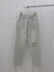 Acne 25Ss 1991腰带宽松破洞牛仔裤 定制高克重有机棉斜纹布 14Oz 专为Acne开发，采用长绒棉+2%弹性纤维混纺，确保挺括感与适度延展性，适合宽
