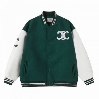 celine 款号：X26 尺码：S M L Xl Celine赛琳Ss学院风拼色棒球服夹克外套 温馨提示：建议手洗或者干洗！ 今年格外火爆 棒球服外套，市场各