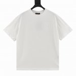 120 louis Vuitton/路易威登 25Ss 暗纹立体大Logo绳绣短袖T恤 购入原版开模打造，全套定制辅料，所有细节完美还原 定织定染260G纯棉双