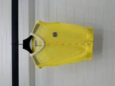 上新原单高端品质Loew*2025春夏最新系列！订珠针织背心！定制天丝纱线织造 舒适柔软 造型减龄俏皮 徽标刺绣居中显眼凸显格调 增加设计感 弹性十足的面料穿着