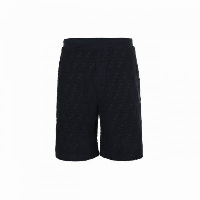 fendi 芬迪 25Ss Ff凹凸提花毛巾短裤 定织双支Ff提花毛巾面料，由于单独定制，起订量大，且耗费时间，但是能完美还原Yb，区别市面用通货成品面料的通货