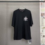 B52 chrome Hearte 克罗心Ch 25Ss迈阿密限定梵文印花T恤短袖 轻奢主义男女日常通勤穿搭必备单品正确版本欢迎对比详细特征 280克100%纯