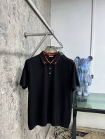 上新 25Ss H家早春新款起脚色织Polo 原版定制 进口纱线色染 经典百搭 码数48-56Jb16