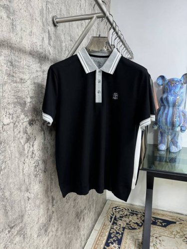 25春夏爆款来袭 Bc高品翻领T恤衫，1:1高端复刻，休闲版型。一线代工厂P出品，本款选用起脚珠地棉平织布，左胸口前刺绣Logo装饰 使用德国高端刺绣机器，面料
