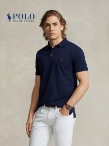 模特图 12个色 polo Ralph Lauren拉夫劳伦Ss24纯色Logo刺绣短袖 polo衫 品牌故事 polo Ralph Lauren已成为了当今绅
