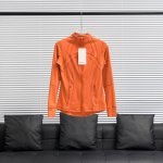 工厂p直供 Lululemon丨露露乐檬Define立领纯色瑜伽服 配色：亮橙色 尺码：2 4 6 8 10 12