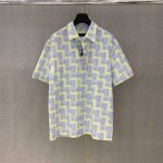 驴家 2025春夏新款楼梯渐变图案短衬 码数：S-Xl
