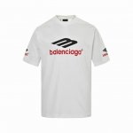 Balenciaga 巴黎世家 23Ss 3M刺绣字母水洗短袖 原版 p10,700购入开发、精纺透气棉质面料对色定染 采用特定重磅16S精棉平纹针织面料，23
