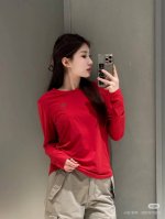 女款 报单备注女款！可隆蛇年限定女士打底衫可隆这次出的颜色好美袖口还有中国结设计 本命年的情侣夫妻们！安排起来！料子很舒服 可隆打底衫24秋冬新款女子综训系列长