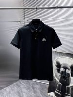 蒙口 小刺绣 2025夏季男士新款翻领短袖polo衫 定制面料 透气舒适度高 细节无可挑剔 品牌元素设计理念 体现高品质 手感细腻柔软 呈现休闲裁剪 上身版型超