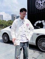 Vtaenlitn 高定款 新品 衬衫 经典刺绣铆钉设计 拥有着无比舒适透气性的穿着体验 整件单品极具吸睛度与时尚感 深受当下年轻人的喜爱 适合搭配你日常所需的