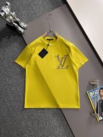 Lv 驴家 2025新款 十字绣手绘工艺Logo Os宽松版型 男女同款 短袖T恤 定制260克100 双纱纯棉面料 定染32支双股螺纹 进口机刺绣工艺 领标吊