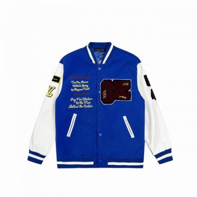 上新 [最高版本] Louis Vuitton路易威登绿野仙踪蒸汽机器人棒球服外套 面料 ：80%羊毛 10％天然丝 10%绒 混合定制而成 面料不好找 定染耗