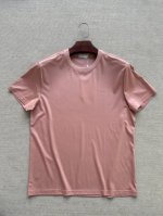 新品 顶级洋行渠道货，2025春夏新款，纯正血统品质，高端王牌系列！高性能舒适面料！！Christian Di*R男士简约纯色休闲双面丝光圆领短袖T恤！品相与面