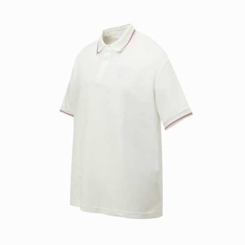 3006款 prada 普拉达基础款字母Logo绣花商务polo衫短袖T桖 采用进口田岛绣花机制作 辅料均开磨定制 正确配置 黑色2025普拉达正品包装 200