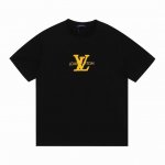 上新 高版本 louis Vuitton路易威登字母硅胶立体凹凸设计短袖 最高版本 定制面料 克100%双纱棉 字母硅胶立体凹凸工艺设计 辅料 开模原版过鉴定领