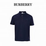 burberry巴宝莉Bbr 战马格子门禁短袖Polo衫 原版购入，定制 G珠地面料，选用棉质珠地网眼布打造。进口绣花机战马标识绣花。领口，袖口定制螺纹工艺。胸