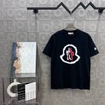 款号：M1026 Moncler 蒙口 官网同款印花图案 双纱纯棉短袖 经典马赛克Logo - 260G双纱纯棉顶级面料 手感柔软 百分百纯棉独家出货 定染硫化
