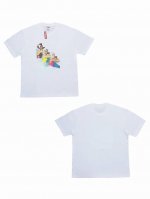 su134# Supreme Ss18 Swimmers Tee Black 印花短袖T恤 男女同款 采用圆筒无缝工艺 原版工艺 衣服侧面没有缝合骨位 鉴定重点