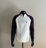 180 ralph Lauren/拉夫劳伦拼色战马新款拉链卫衣 面料与做工都非常考究，穿在身上有着难以言喻的高级感。 加上独特的贴布刺绣设计，小马的图案活灵活现