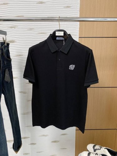berluti 伯鲁蒂、2025夏季新款Polo短袖 六角珠地棉 透气舒适度高，手感细腻柔软，亲肤舒适 码数：M-3Xl