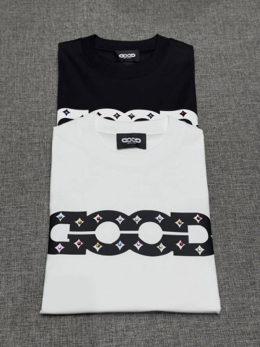新品 Good家族男士时装款圆领短袖T恤，顶级贸易公司货，纯正血统品质，25年春夏新品，超火爆人气单品！ 客供埃及进口顶级面料，甄选尼罗河区域光照极好的上等棉花
