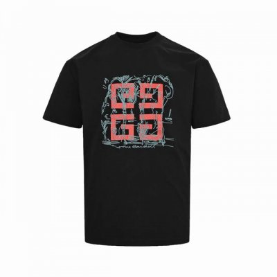 givenchy 纪梵希 25Ss Tomo联名刺绣印花短袖 采用进口印花工艺绣花 工艺极其复杂 采用高端冰感索罗娜面料，上身效果宽松休闲，三标齐全 ，男女同款