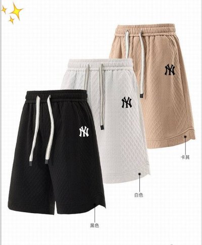 供 mlb Ny洋基队 夏季工装短裤宽松休闲百搭潮流暗纹提花五分短裤 原版面料高版本高品质 网红明星同款 定制全棉毛巾面料满印提花 质感舒适度都是拉满的 上身简