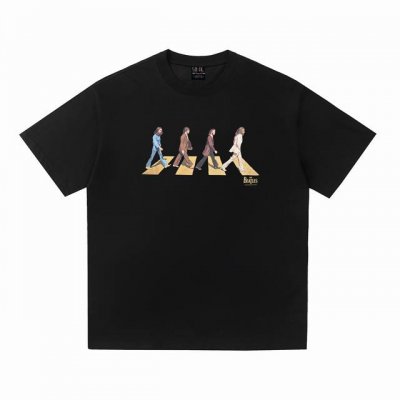 Vt2568 复古美式短袖T 颜色：黑色 白色 码数:S-Xl Vintage 90's The Beatles T-Shirt 披头士 90 年代复古 T恤