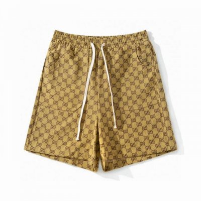 款号：G02 Gucci 古驰经典串标Logo休闲短裤运动裤男女同款 购入原版开模打造，全套定制辅料，细节决定成败 -古驰 Gucci ，1921年创立于意大利