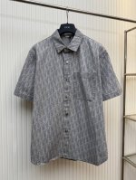 dio 迪奥 25Ss满印提花短袖衬衫 Size：S M L Xl