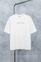 款号：M014# Maison Martin Margiela 梅森马吉拉25Ss 印花前幅满钻短袖T恤 Yb一比一开发 100%棉 采用订色订染毛圈纯棉衣面，