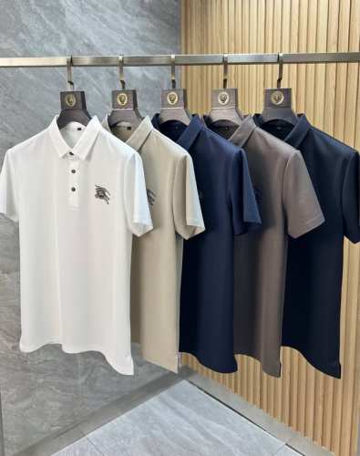 Burberry 巴宝莉 2025春夏新品 三标齐全 翻领短袖polo衫 好货不用过多介绍 看细节 专柜码数 M-Xxxxl 175 140建议L