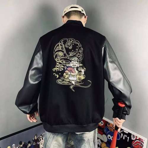 上新 Evisu福神25款佛尊重工刺绣复古夹克棒球服男女同款 高品质官网发售款｜超级推荐｜超人气单品Ins小红书热门爆款 万针金线高密度刺绣 超级立体 情满怀满