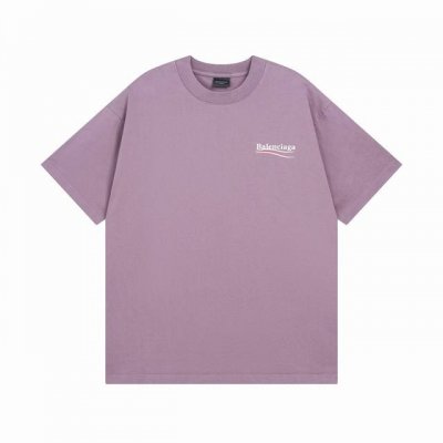 Balenciaga 巴黎世家2025 Ss 可乐海浪印花拉裂洗水做旧短袖T恤 本市场No.1的质量 真正天花板品质 全部原版开发注意细节图 避免被盗图商家混发