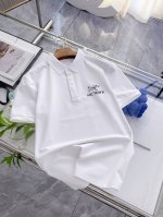 始祖鸟25Ss新款春夏短袖翻领T恤Polo，最高版本客供定制高端朱地面料简单时尚款，拼色螺纹超级好看！经典Logo简单大方的款式！满满的高级感，四季可穿。简欧风