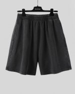 balenciaga 25Ss 洗水刺绣短裤 市面最高版本 原版开发定织480G面料 高度还原 洗水处理 手感厚重 质感区别市场货 size Xs S M L