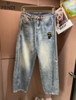芬迪 2025Ss新款牛仔裤，定制全套五金，全新品牌设计工艺，做工精细，细节完美，高版本 码数：28-38 无35.37