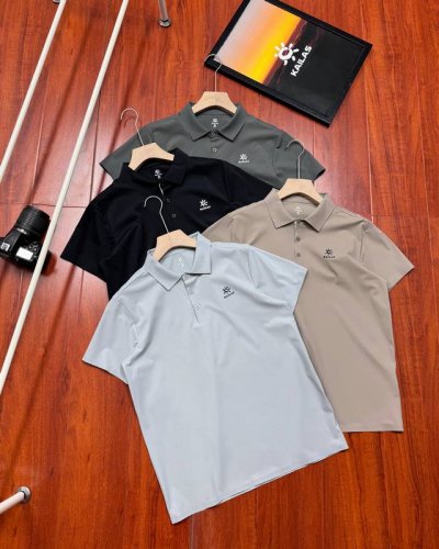 原单品质 凯乐石夏季精选男士夏季短袖polo 男士日常通勤搭配，平替各种糕品，绝对的黑科技产品，四色经典百搭入手，无缝压胶速干polo衫，无缝切割工艺，高端的工