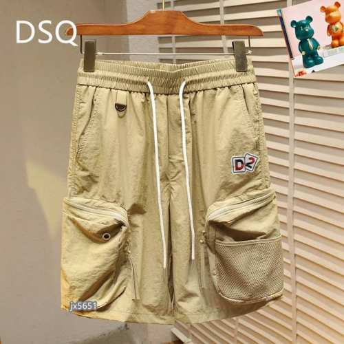 dsq 高端定制 25Ss春夏新款 男士小直筒原单 休闲短裤 早春新款超柔软，弹力面料，复杂的手工艺叠加，任何一个洗水环节多停留几秒都会变成完全不一样的颜色效果