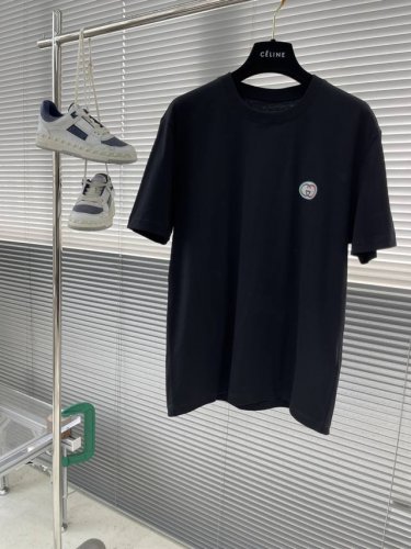 Gucc 标识刺绣细节全棉短袖T恤 订织全棉面料质感好 面料舒适亲肤 尺码:S-Xxl s码衣长66 胸围100 肩宽43 m码衣长67 胸围104 肩宽45