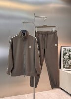 上衣 裤子 Moncle*R蒙口超高品”2025S新款运动天丝套装.男女同款！休闲运动风格.Moncler新推系列将条纹织带巧妙融入运动装设计，直筒立体设计.塑