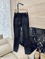 cx035#新款牛仔裤 pr 字母印花 弹力牛仔棉显瘦牛仔裤 两色 26-30码