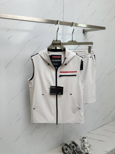 prada 马甲 短裤 48 56