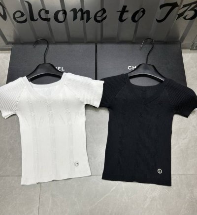 新品上线 款号:27612# #香香花朵领短袖实拍图