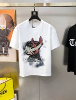 P200 Vivienne Westwood 西太后早春新款原单男士加厚圆领短袖T恤 专柜同步售卖 高端品质 高版本 Os版型阔版 爆款立体刺绣印花Logo图案